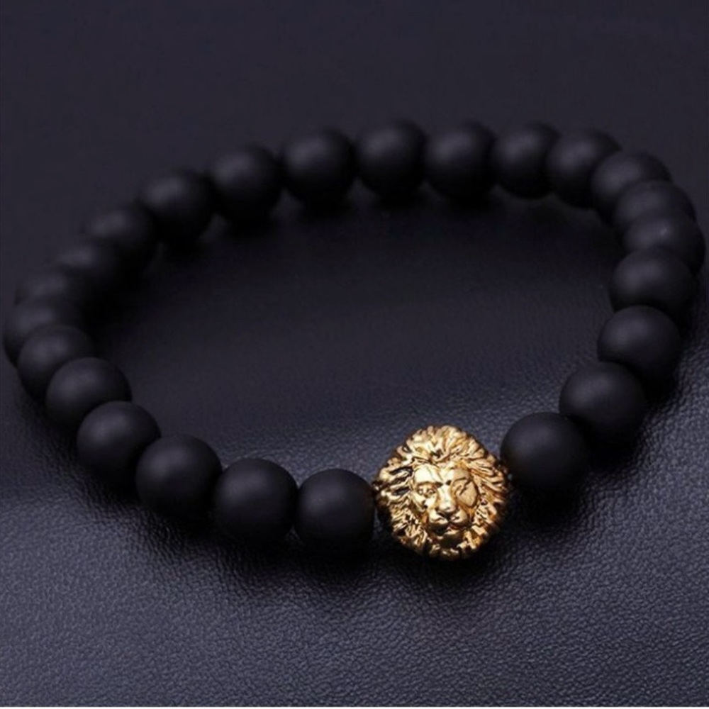 New Lionshead Beaded Bracelet